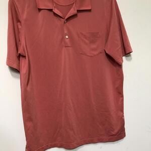 Greg Norman golf shirts Orange Mens Size M Short Sleeve